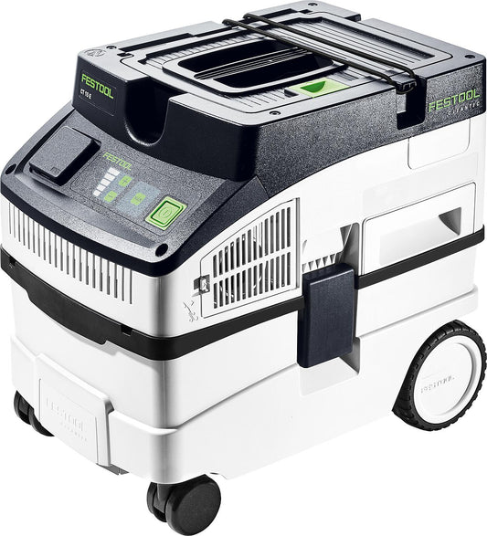 Nass- und Trockensauger FESTOOL CT 15 E-Set CLEANTEC, 350 - 1200 W mit 15 L Behältervolumen