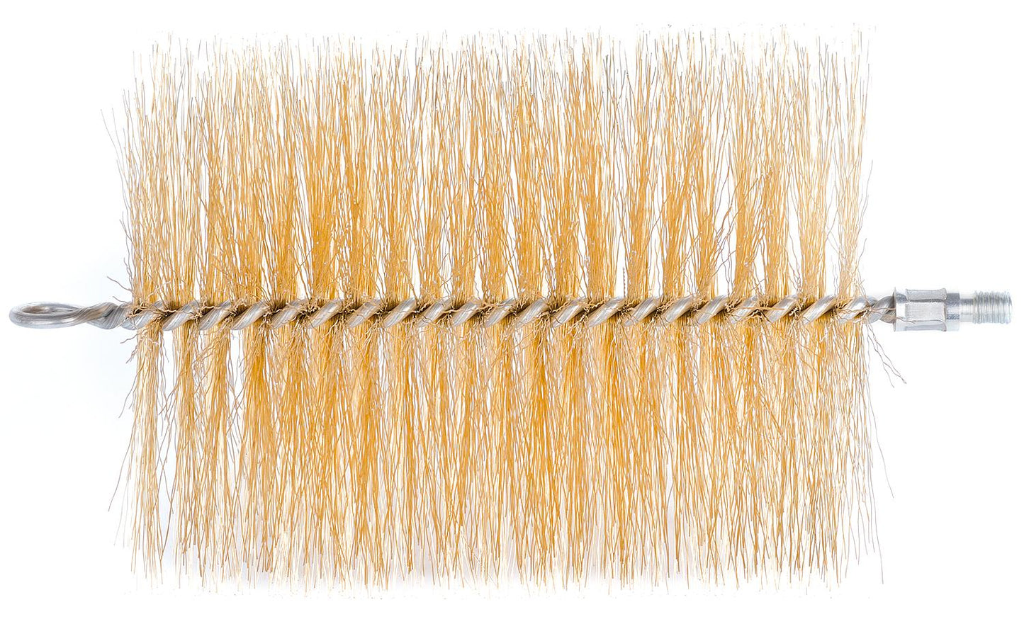 Flue brush with M10 threaded connection, bristle diameter 80 mm, bristle length 200 mm, without handle