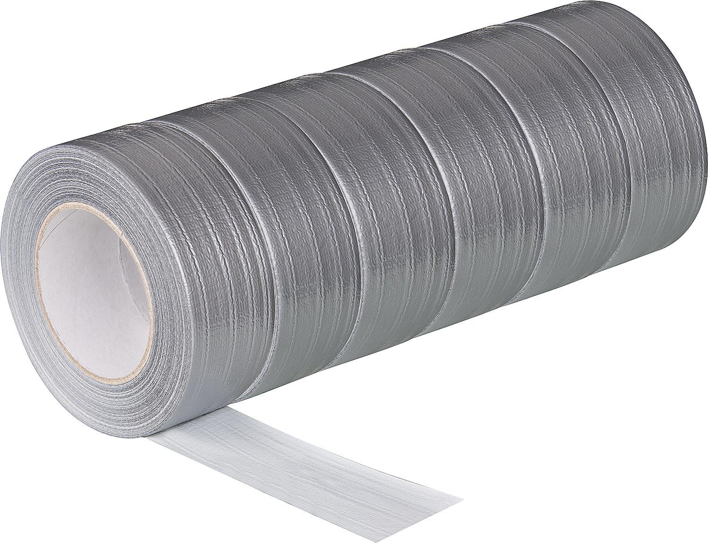 Silver fabric adhesive tape 50mm x 50m / Pack size = 6 rolls