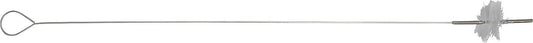 Boiler brush with spring steel handle 700x22x60mm, suitable for Buderus gas boilers, polyamide