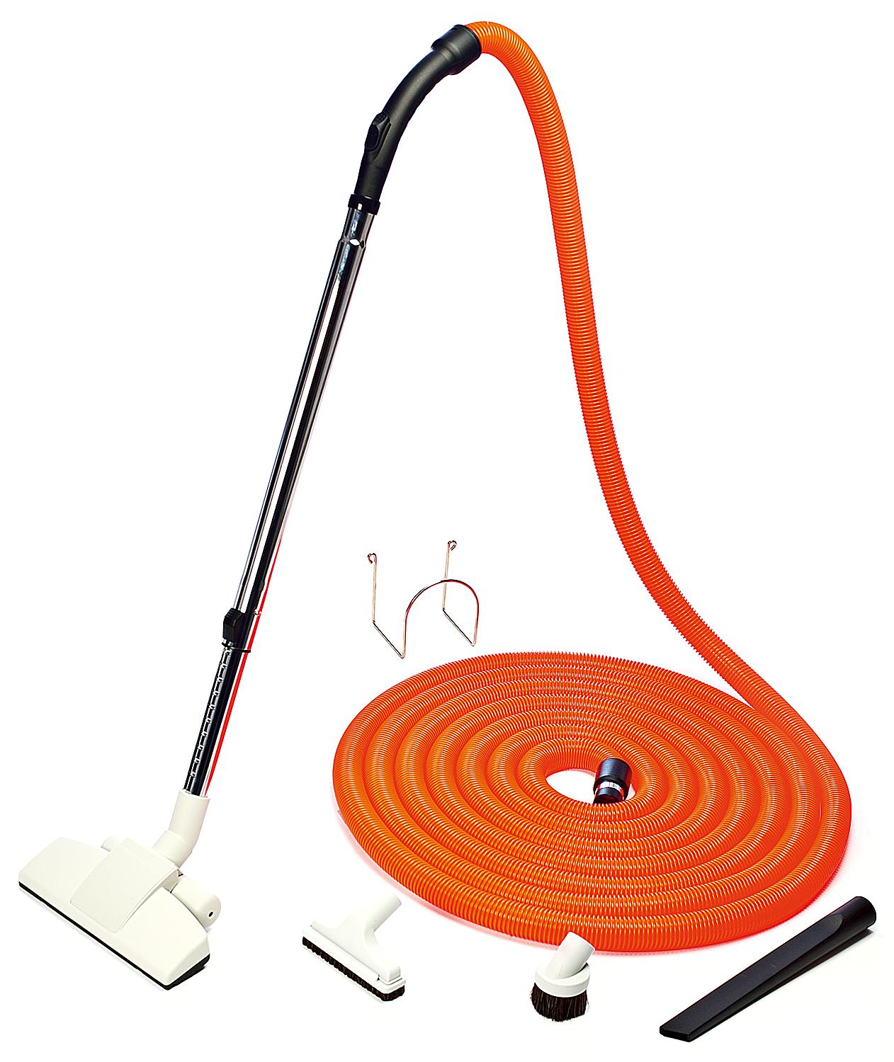 Tuyau d'aspiration de 10 m avec flexible de sécurité, sans interrupteur marche/arrêt.