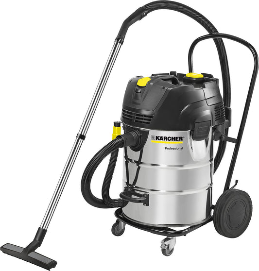 Aspirateur eau et poussière NT 75/2 AP ME TC avec cuve en acier inoxydable de 75 l