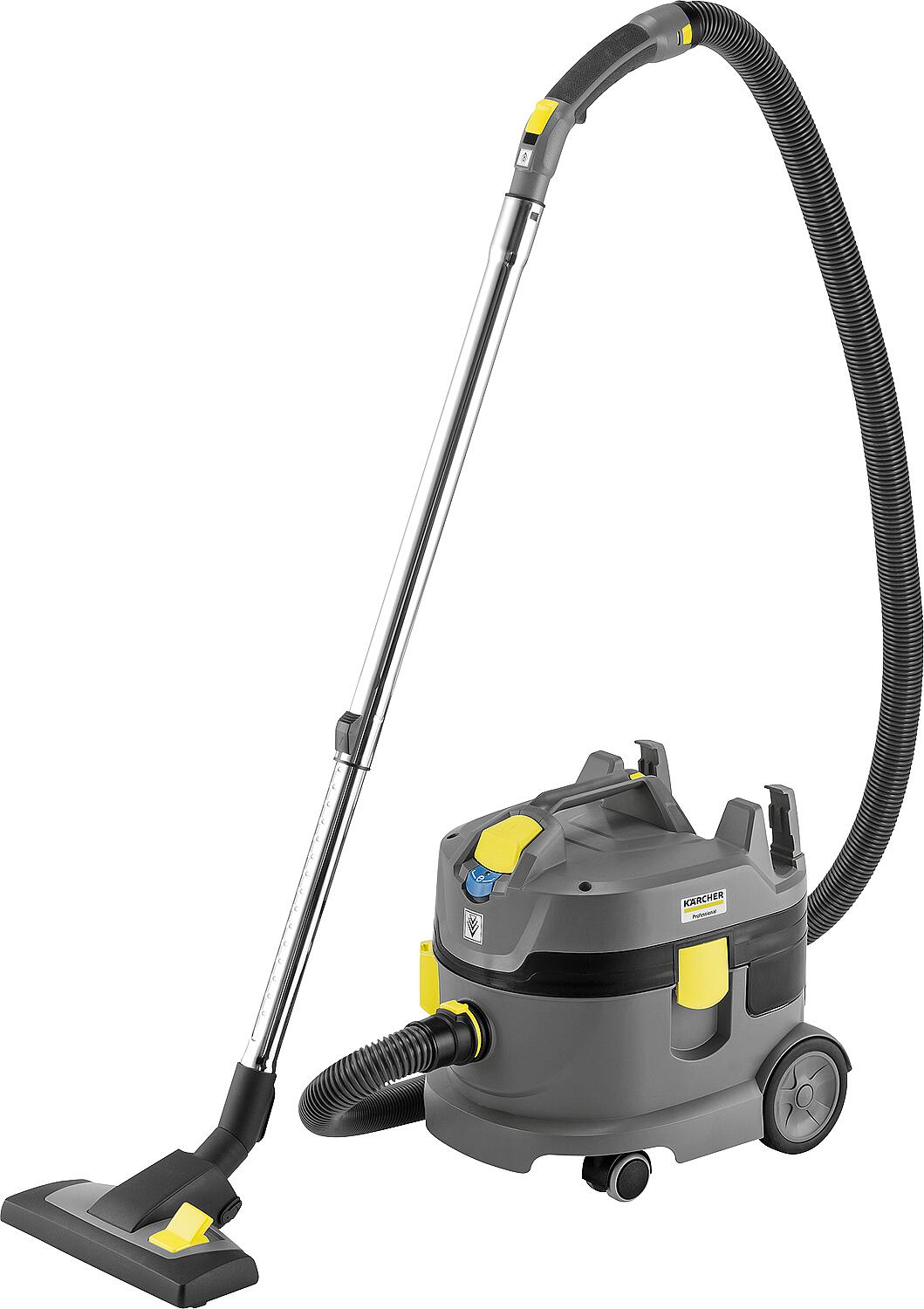 Aspirateur à sec T 9/1 Bp, batterie, réservoir en plastique de 9 l avec batterie et chargeur inclus