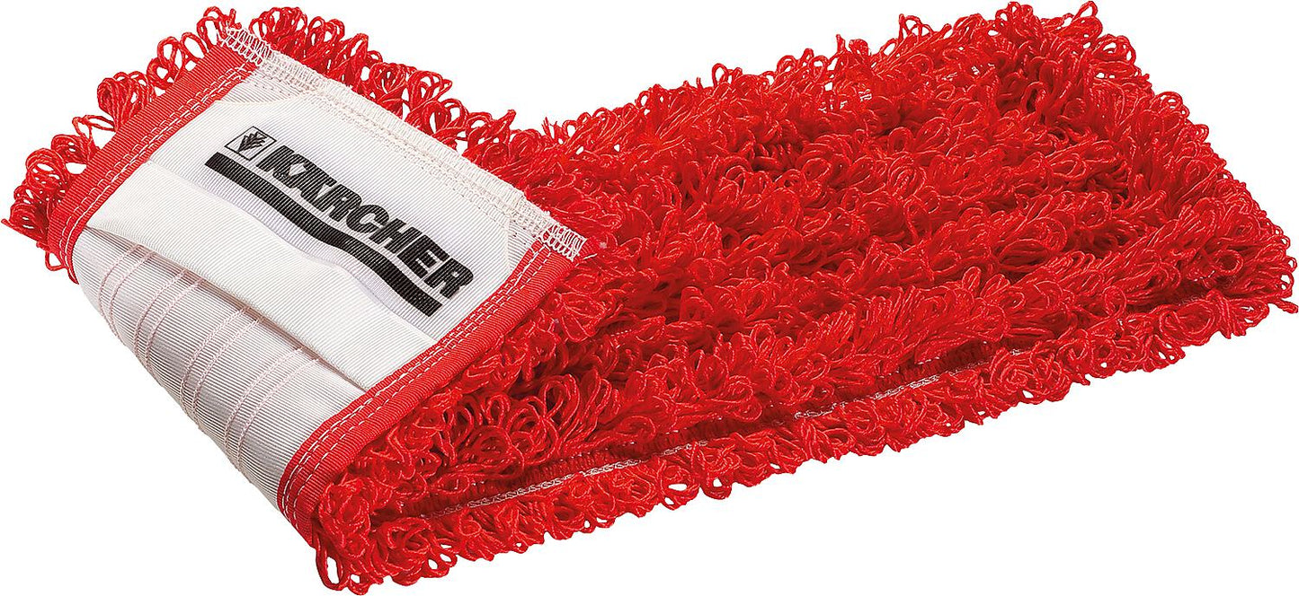 Balai rouge, fixation de poche