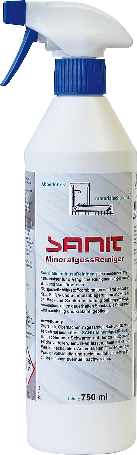 Sanit Mineral Cast Cleaner 750ml Hand Sprayer