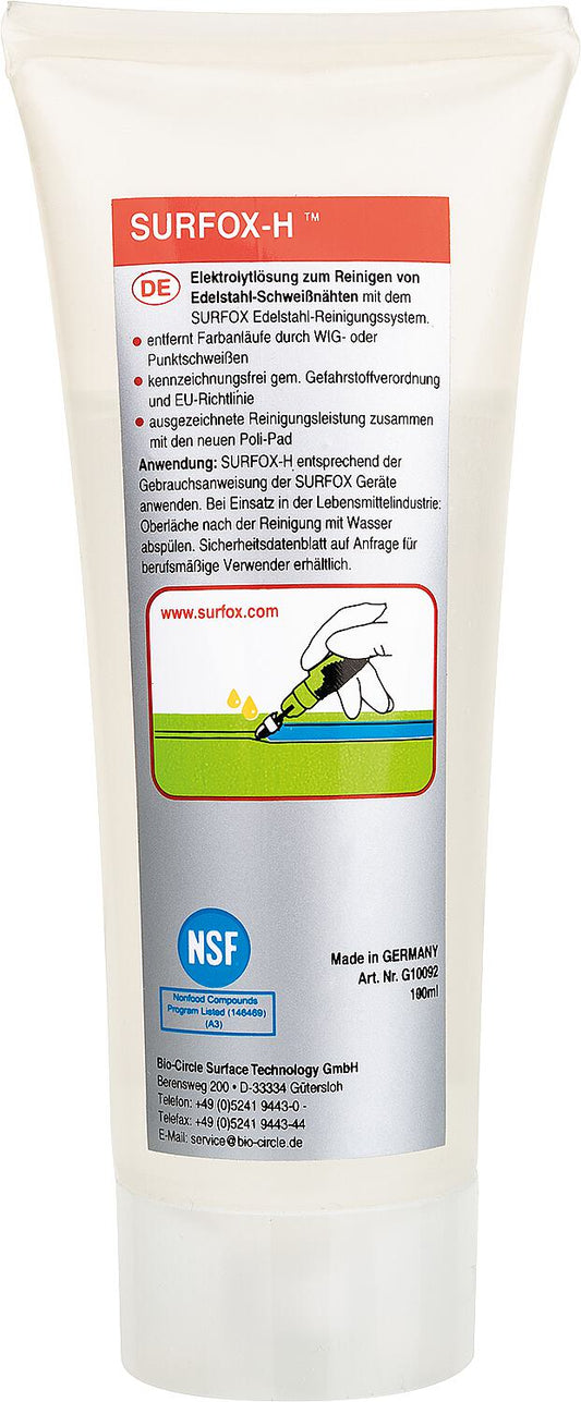 Elektrolytlösung Bio-Circle SURFOX-H