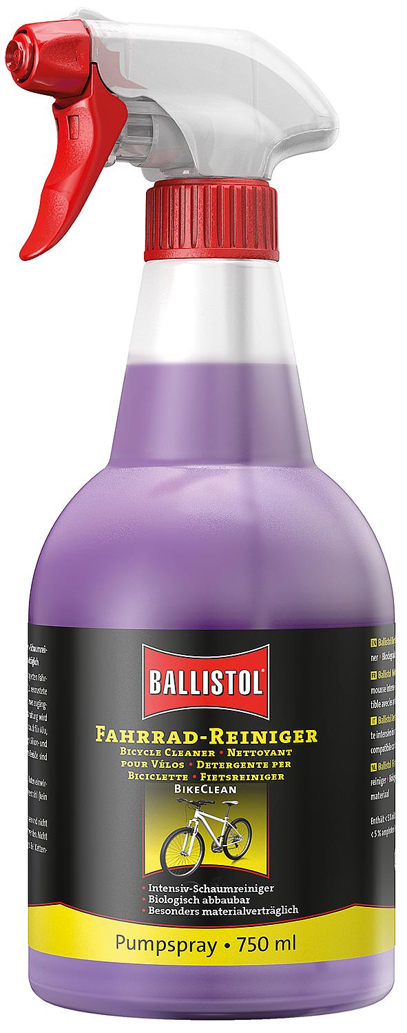 Nettoyant pour vélos BALLISTOL BikeClean, vaporisateur manuel de 750 ml