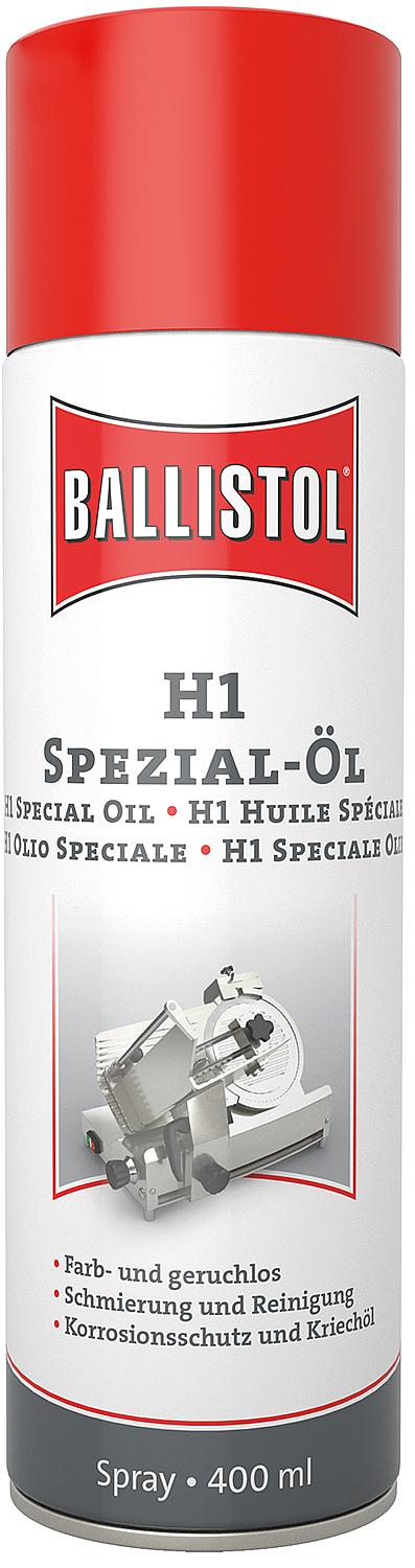 Lebensmittelöl BALLISTOL H1 Spezialöl, 400ml Sprühdose