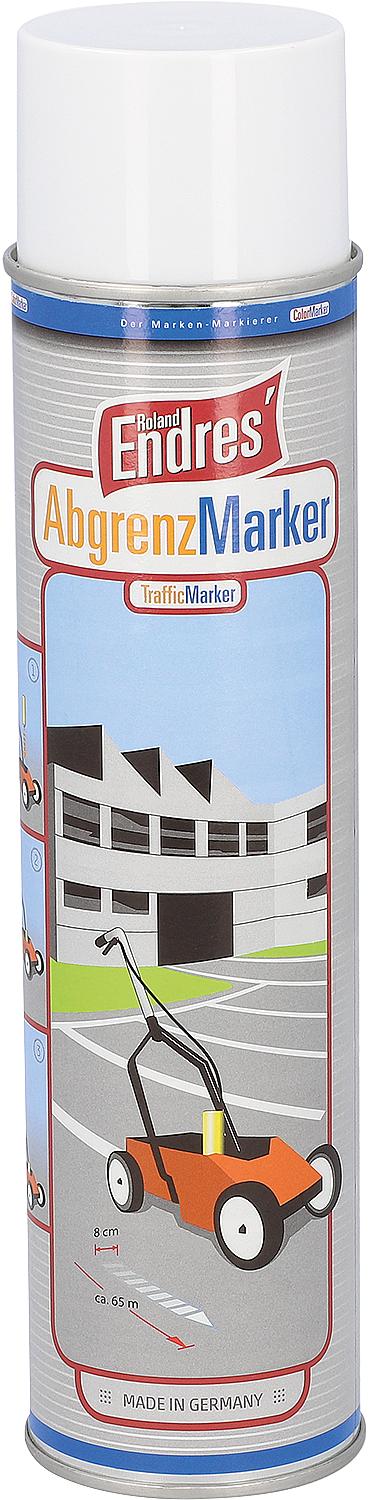 Spray de marquage Roland Endres, borne de délimitation