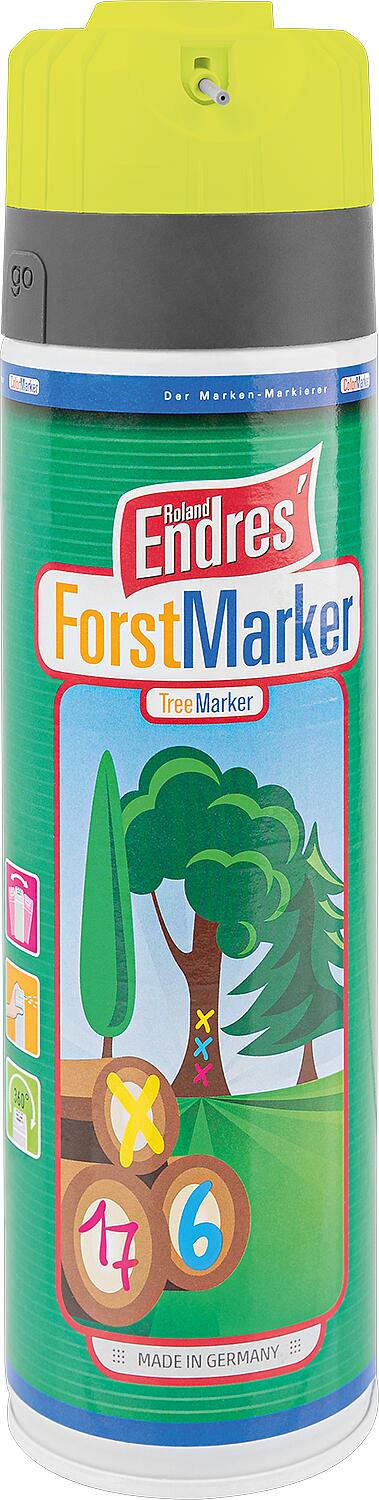 Spray de marquage Roland Endres marqueur forestier Ergo KWF
