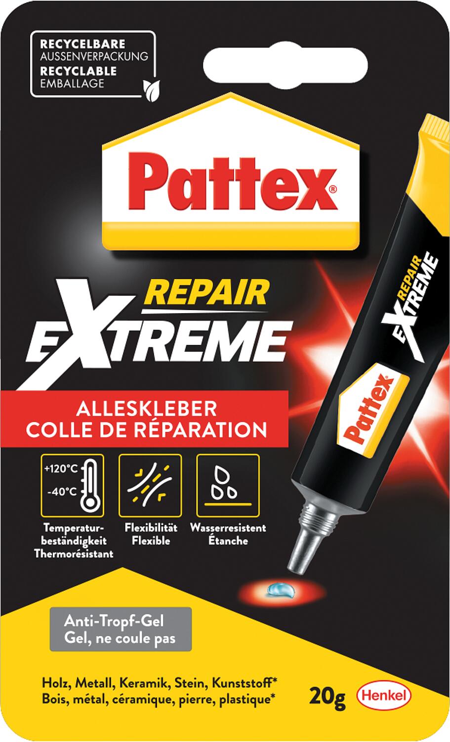 Reparaturkleber Pattex Repair Extreme Gel