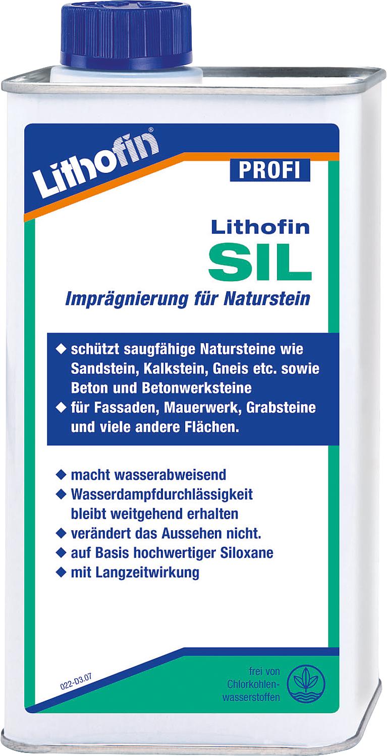 LITHOFIN SIL Imprégnation au siloxane, flacon de 1 l
