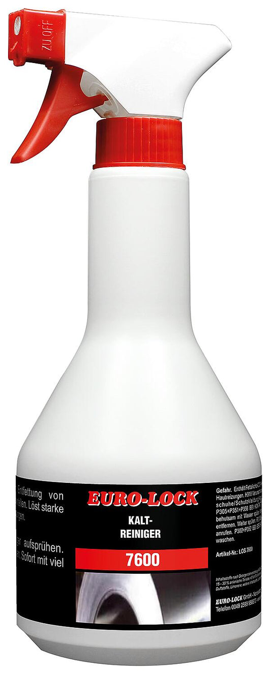 EURO-LOCK LOS 7600 cold cleaner, 500ml pump sprayer
