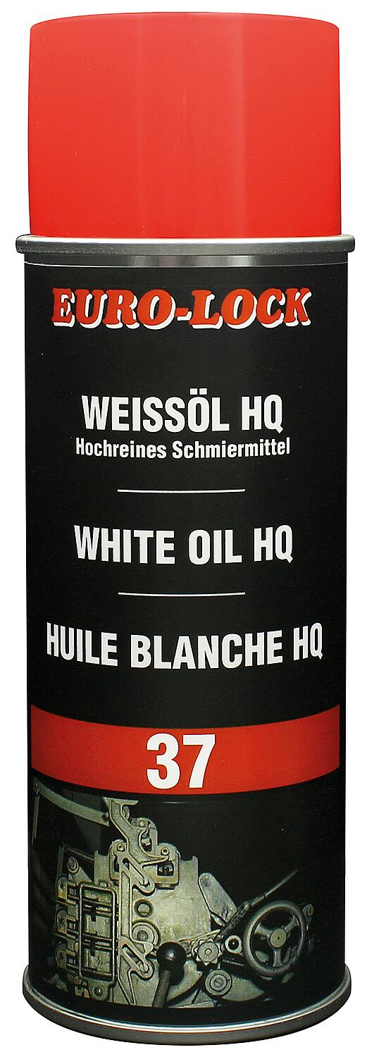 White oil spray EURO-LOCK LOS 37 400ml spray can