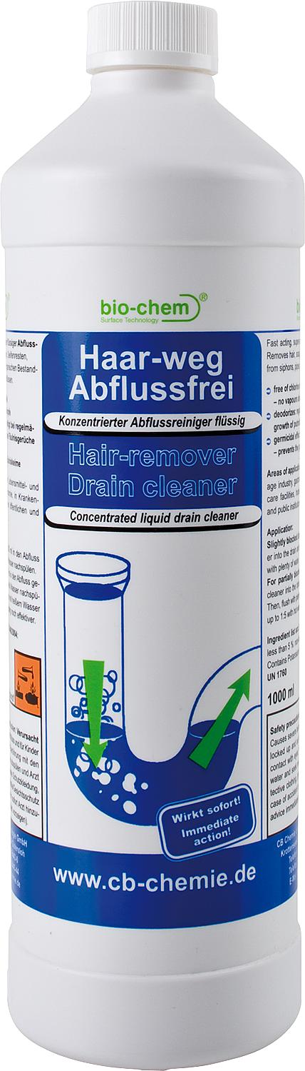BIO-CIRCLE Hair-Away Drain Cleaner, 1L Bottle