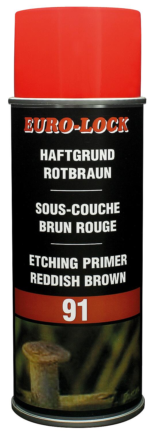 Reddish-brown primer EURO-LOCK LOS 91 400ml spray can