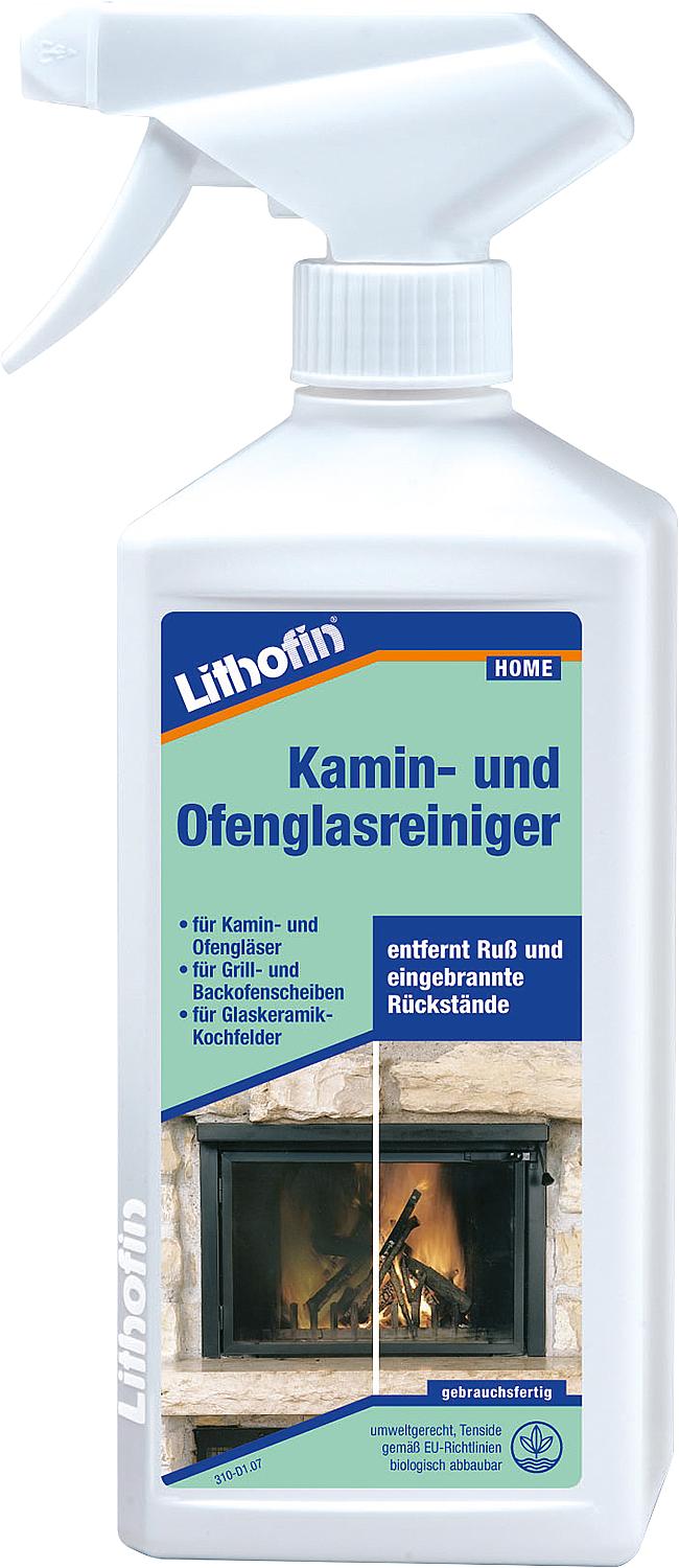 LITHOFIN Fireplace &amp; Stove Glass Cleaner 500ml Hand Sprayer