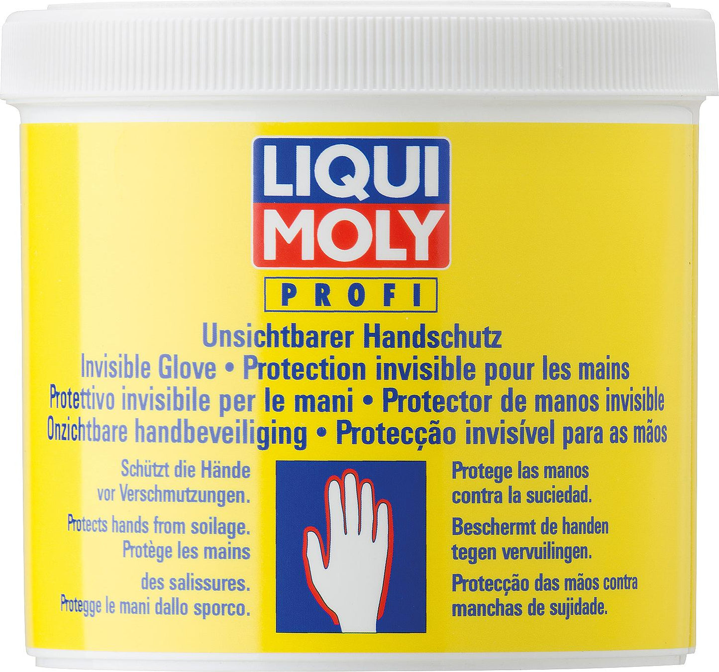 LIQUI MOLY invisible glove hand protection cream, 650ml can