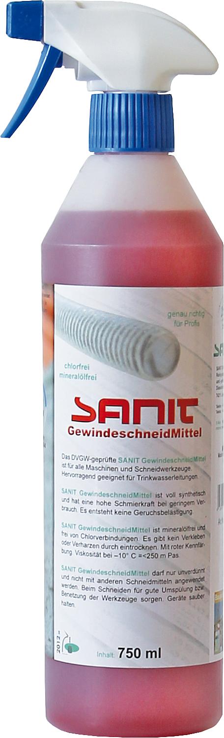 Thread cutting fluid (DVGW) SANIT-CHEMIE 750ml bottle