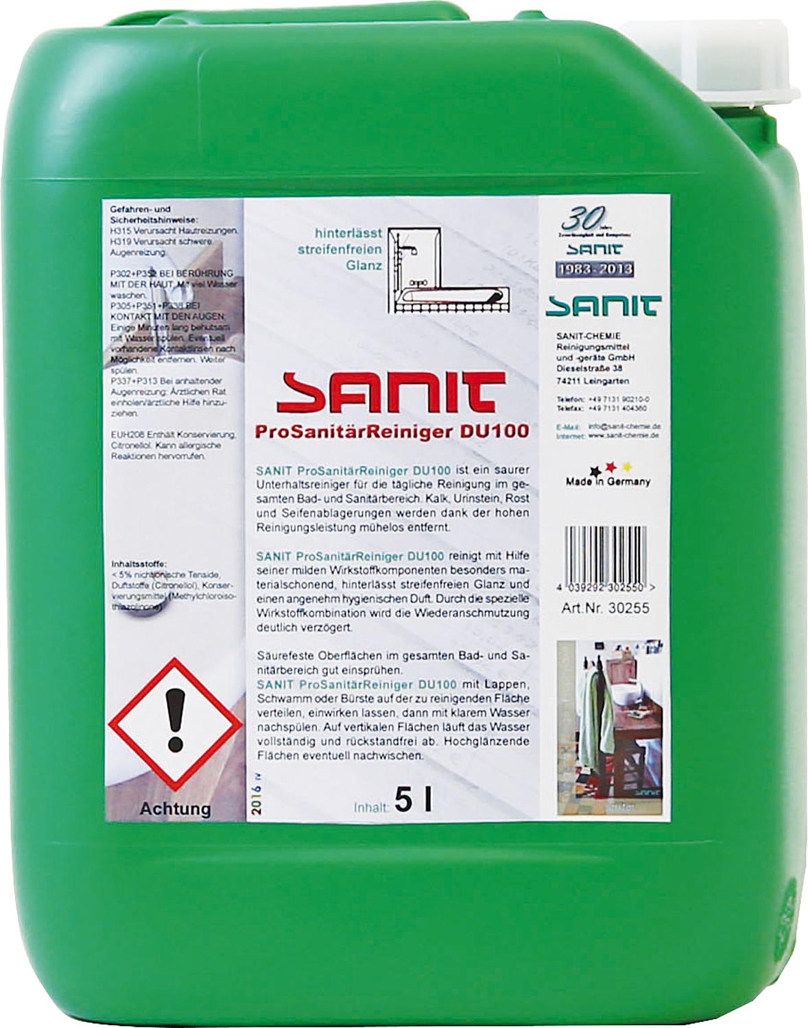 ProSanitary Cleaner SANIT-CHEMIE DU100, 750ml Hand Sprayer