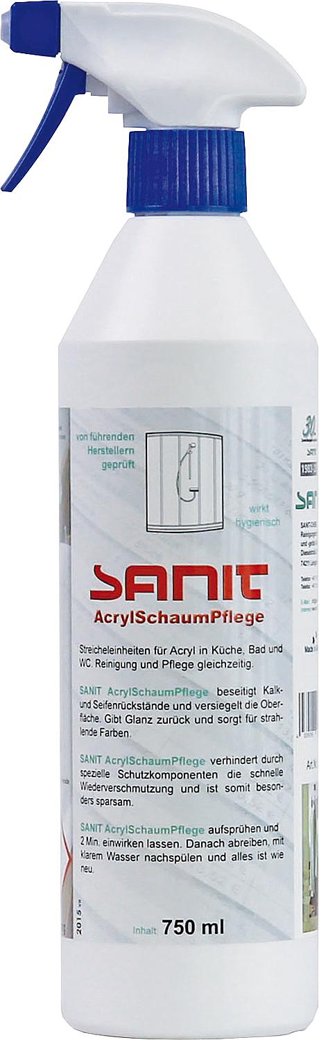 SANIT Acrylic Foam Care 750ml Bottle