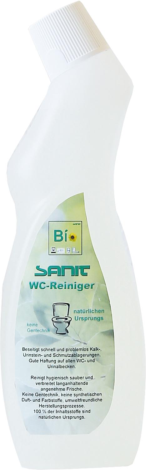 SANIT BIO Toilet Cleaner 750ml Bottle