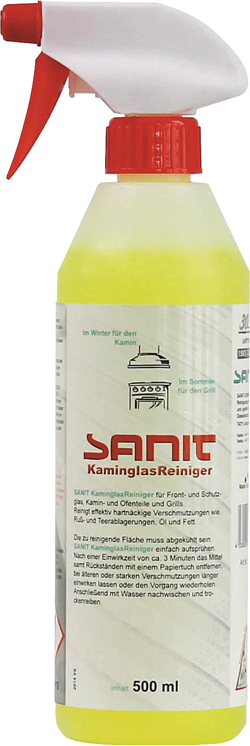 SANIT fireplace glass cleaner 500ml hand sprayer