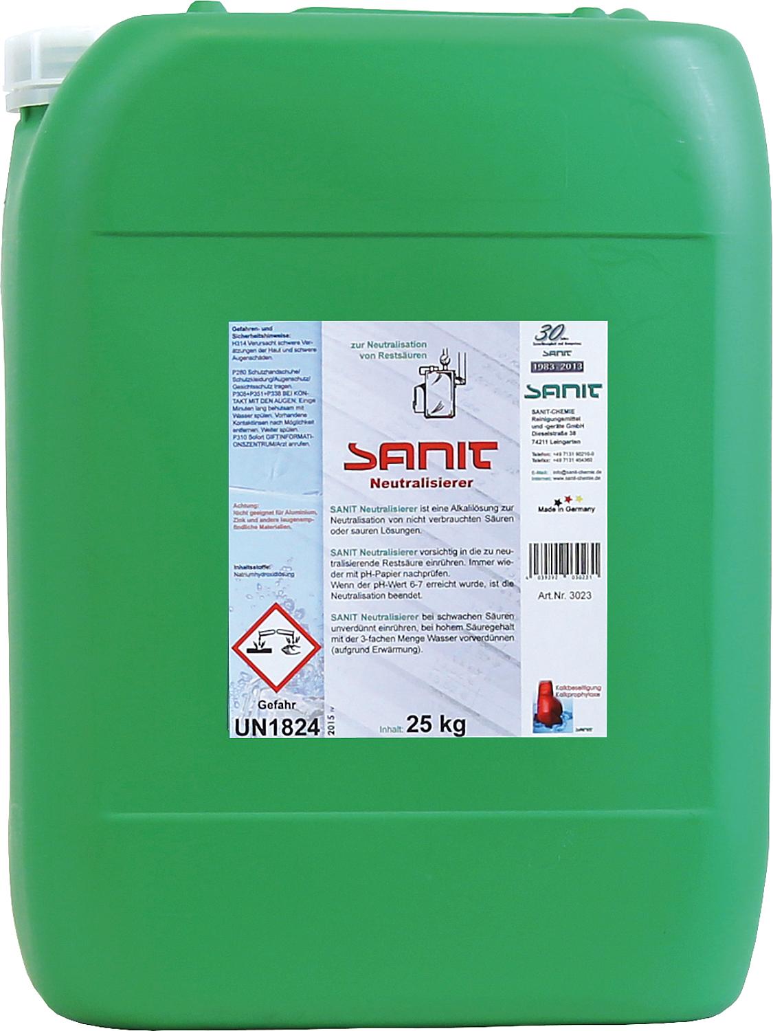 SANIT Neutralisant Bidon de 20 kg