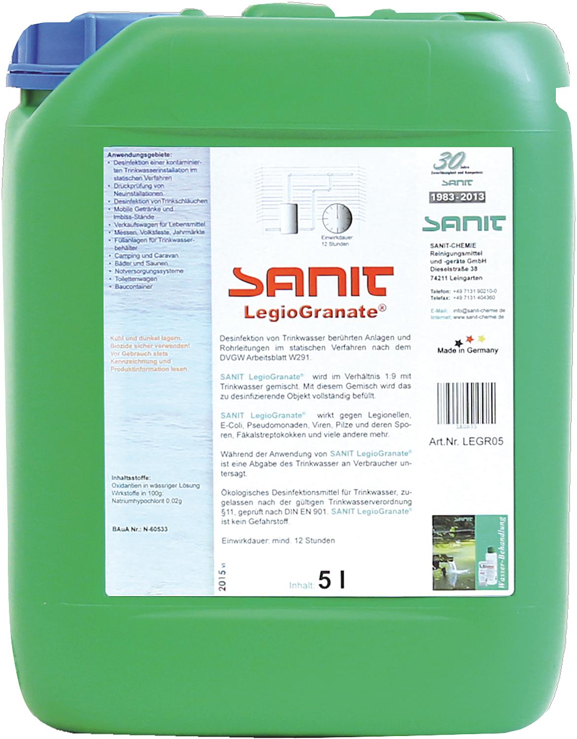 SANIT LegioGranate 1000ml bottle