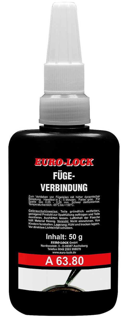 High-strength joining compound EURO-LOCK A 63.80 50g dosing bottle