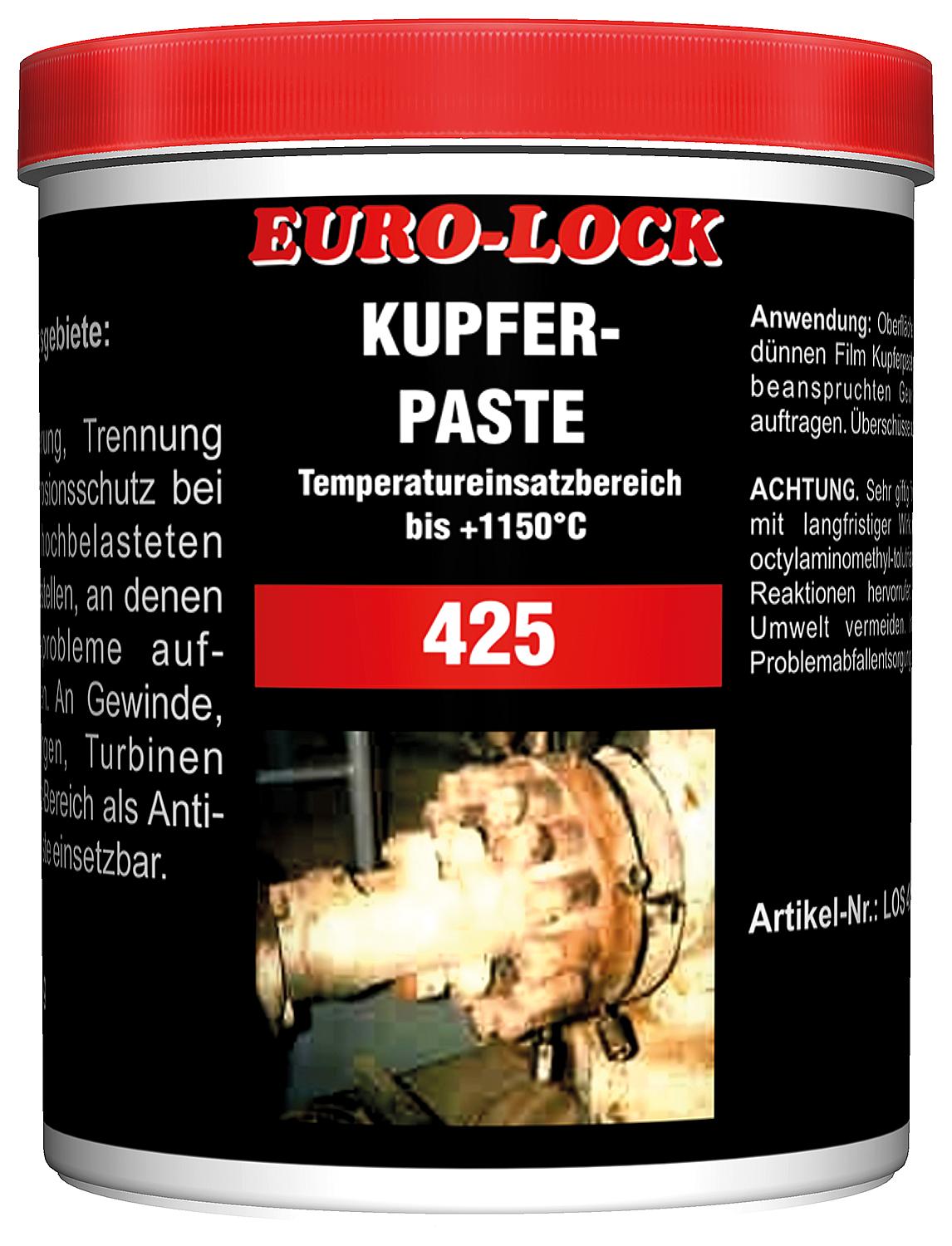 Kupferpaste EURO-LOCK LOS 425 100ml Flasche
