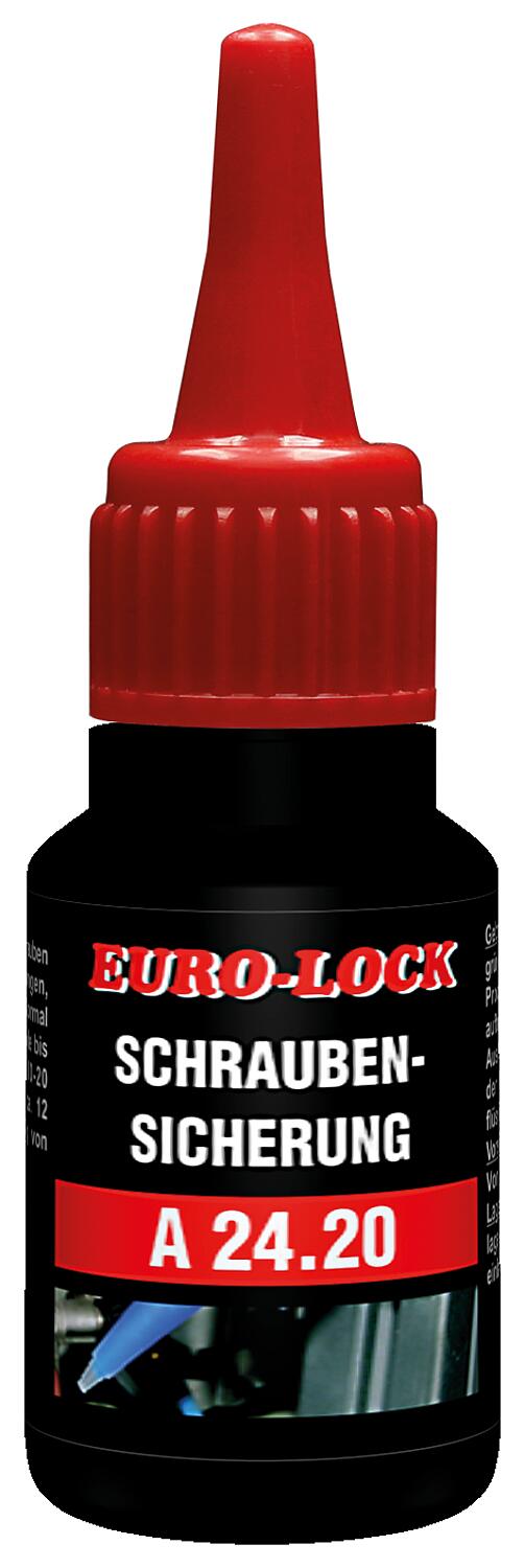 Schraubensicherung mittelfest EURO-LOCK A 24.20 10g Dosierflasche