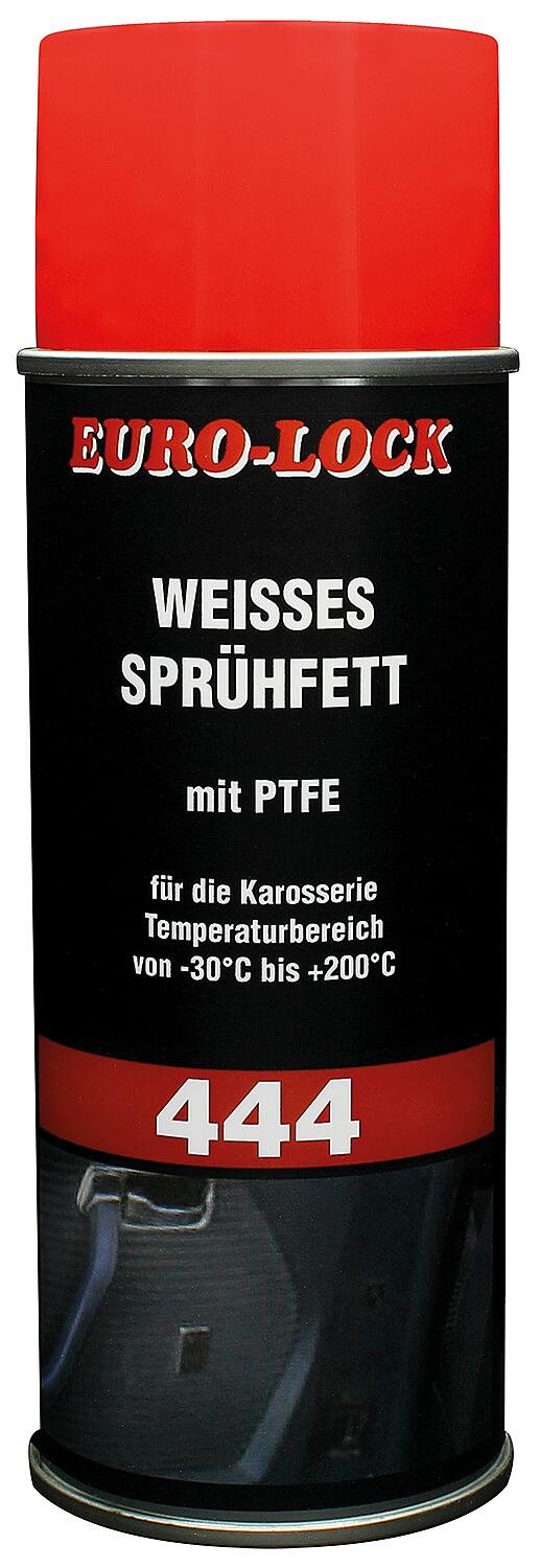 Weisses Sprühfett mit PTFE EURO-LOCK LOS 444 400ml Sprühdose