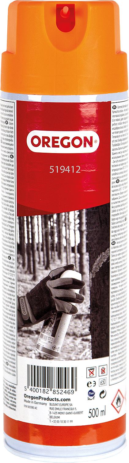 Oregon Red Fluo marking spray, 500ml
