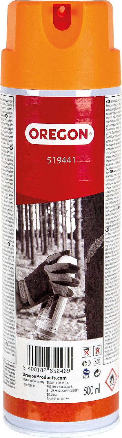 Oregon Red Fluo marking spray, 500ml