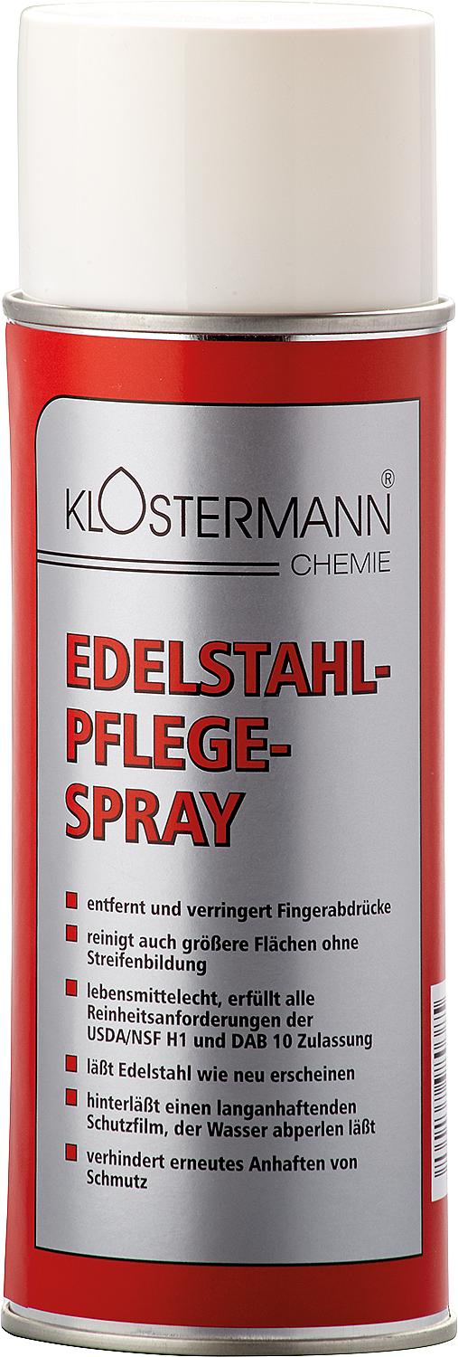 KLOSTERMANN spray d'entretien pour acier inoxydable bombe aérosol 400 ml