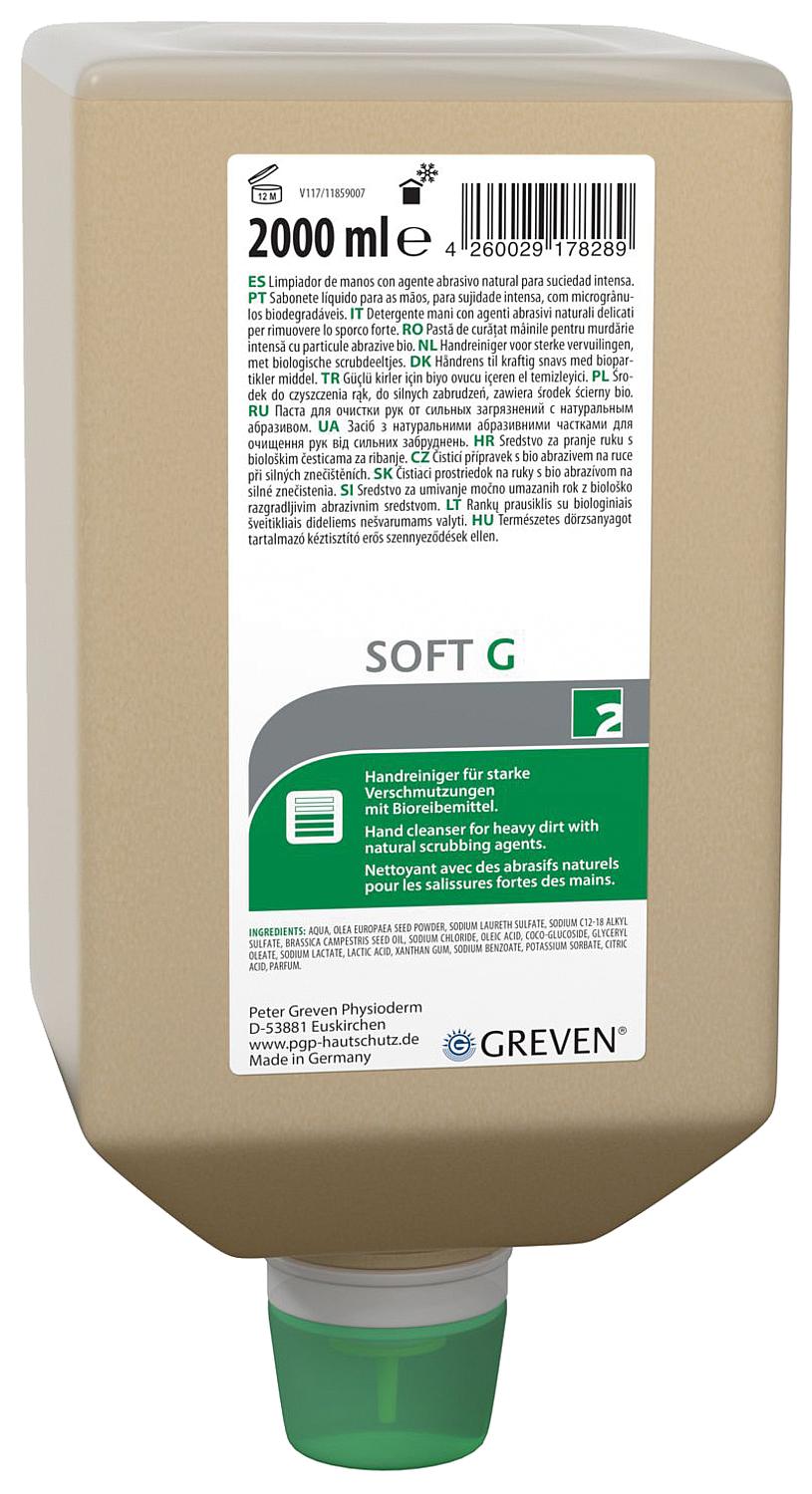 Greven Soft G hand cleaner, 250ml bottle