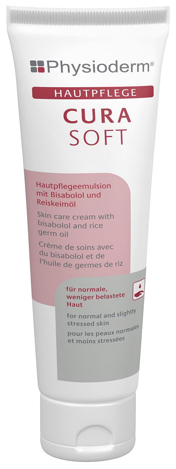 Crème protectrice et soignante pour la peau PHYSIODERM Cura Soft, tube de 100 ml
