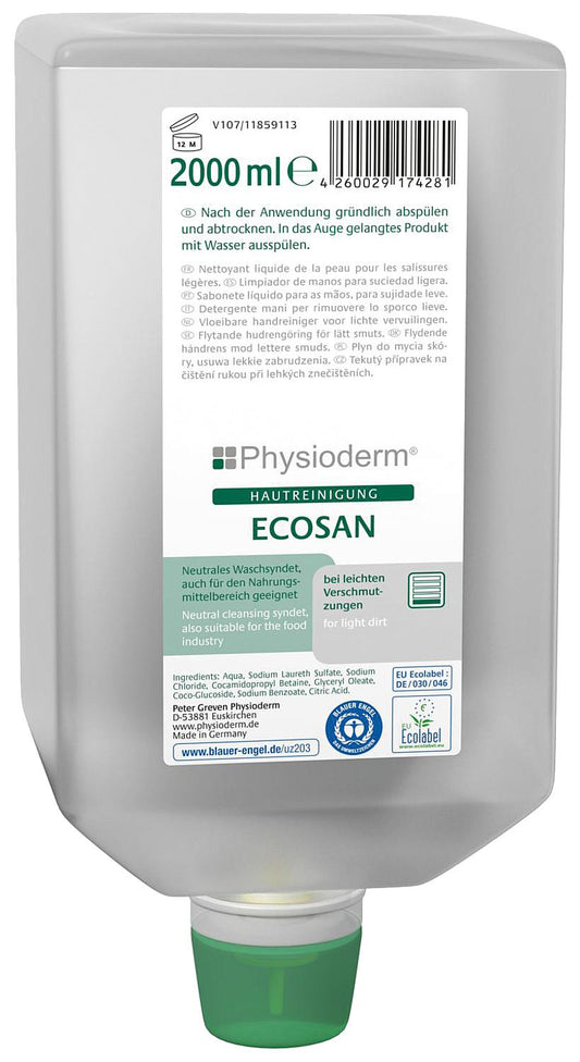 Physioderm Ecosan washing lotion 2l variable bottle