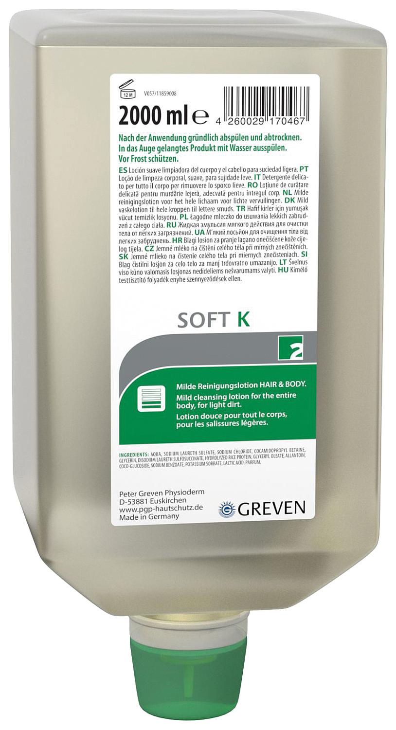 Waschlotion GREVEN Soft K 2l Varioflasche