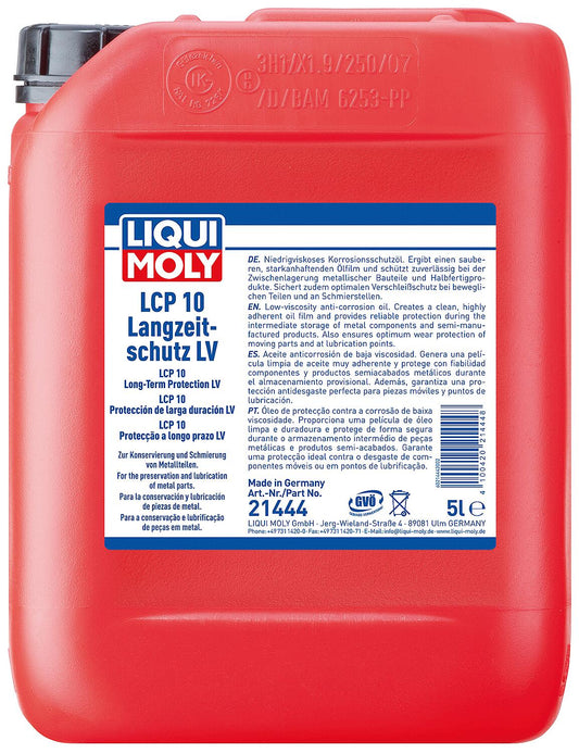 Protection longue durée LV LIQUI MOLY LCP 10, bidon de 5 l