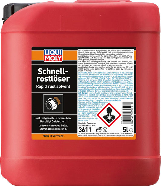 Schnellrostlöser Fluid
