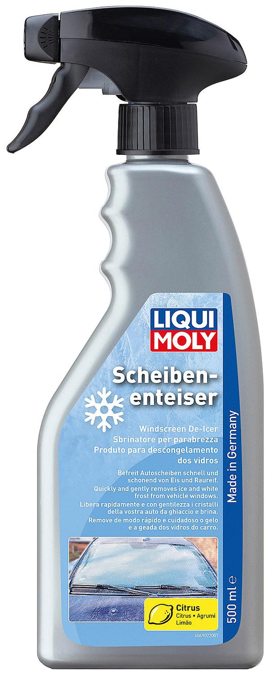 Dégivrant pour pare-brise LIQUI MOLY au parfum d'agrumes, vaporisateur manuel de 500 ml