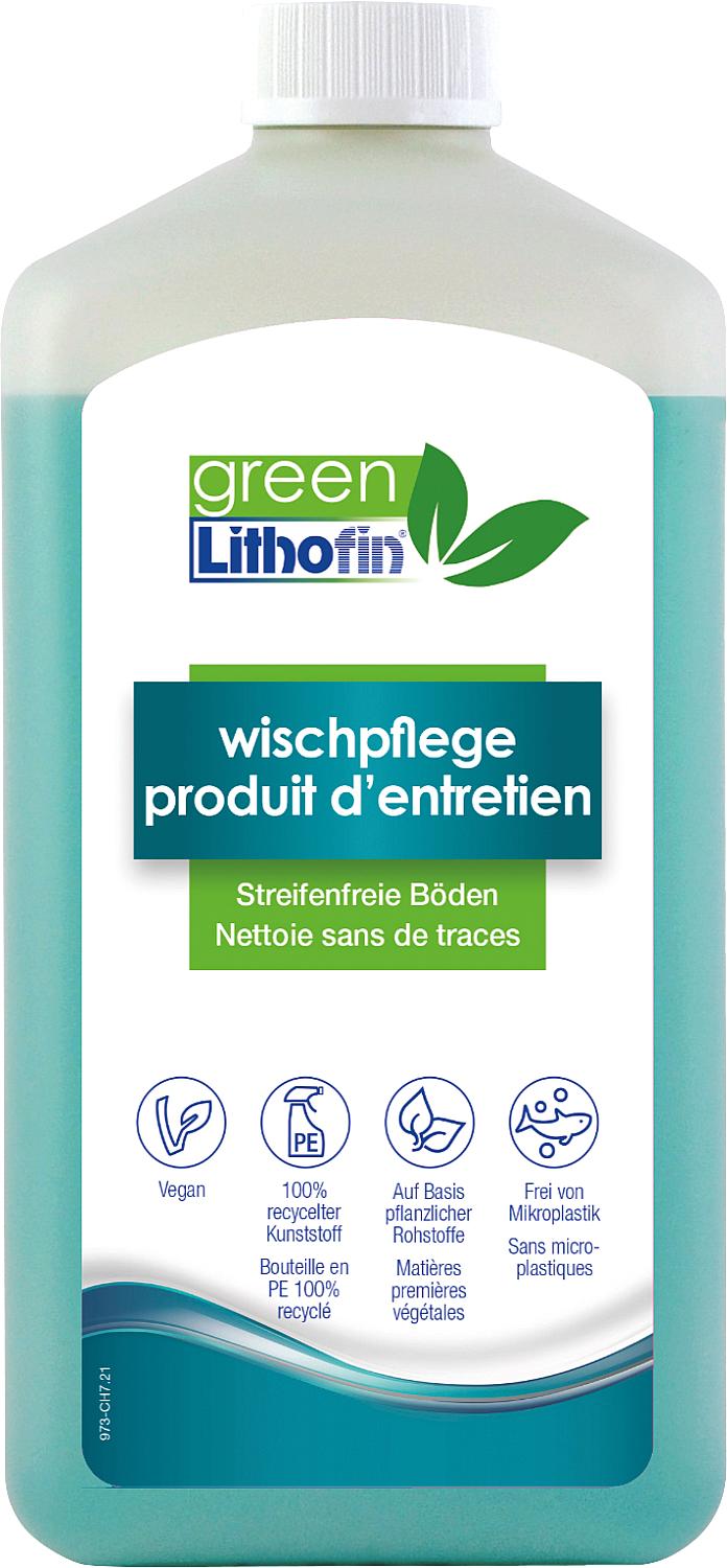 GREEN BY LITHOFIN floor cleaner, 1l bottle