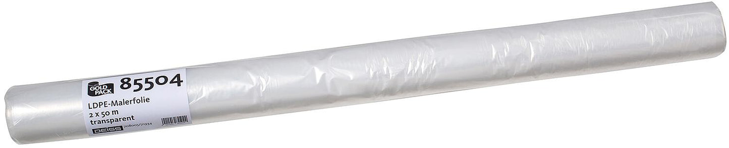 Painting film made of LDPE 2 x 100 meters, PU 1 piece