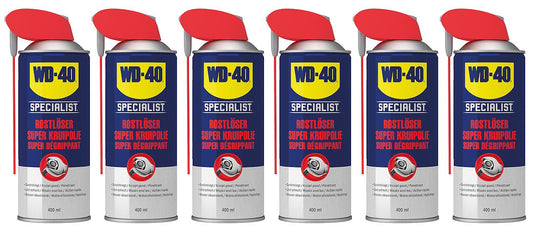 Rostlöser WD40-Set, 6-teilig, mit Gratis Bit-Set