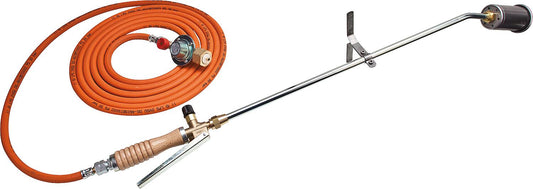 High-performance burner set 50 mm burner, with pressure reducer