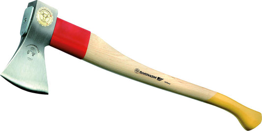 Forest axe ROTBAND-PLUS Rhenish style type OX 620 H Univ. Gold Cutting length=130mm Handle=700mm