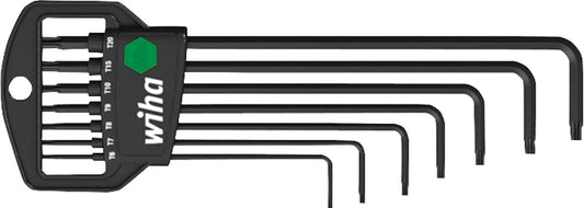 Torx Winkelschlüsselsatz im Halter MagicSpring, manganphosphatiert 7-teilig, Typ 366R HM7
