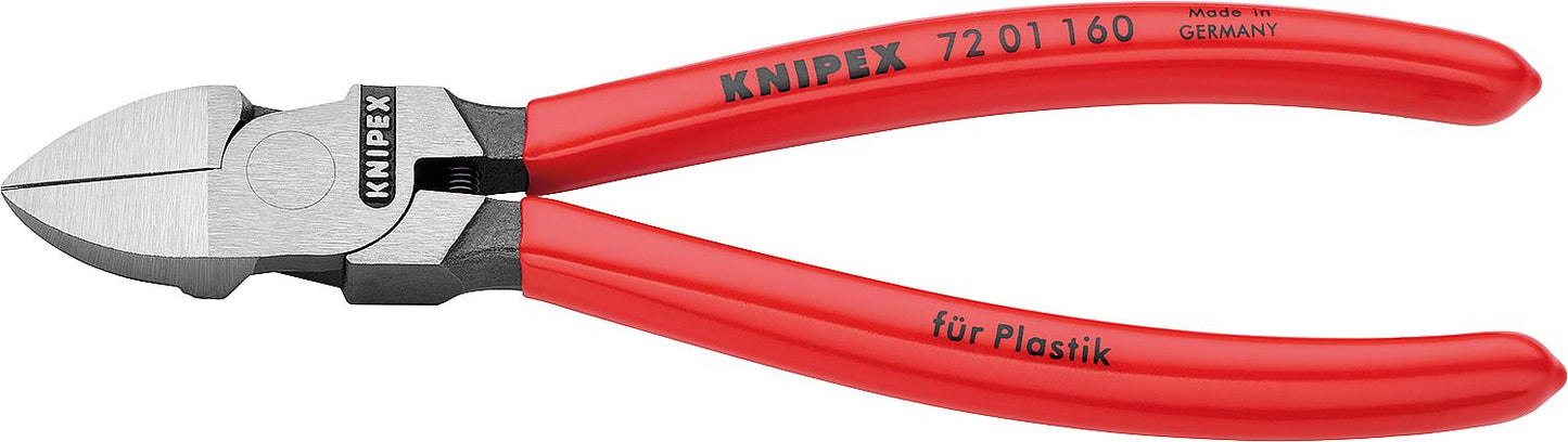 Kunststoff-Seitenschneider poliert Kunststoff überzogen Länge 140mm